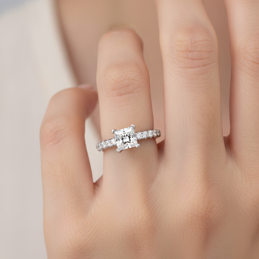 The Astonishing Solitaire Ring - Fourteen
