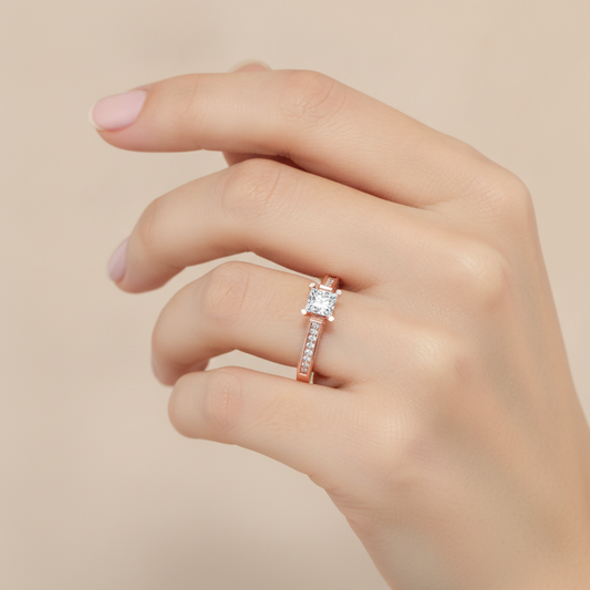 Piquant Solitaire Ring - Fourteen