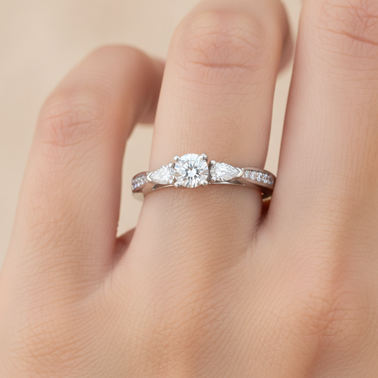 Styliah Solitaire Ring - Fourteen