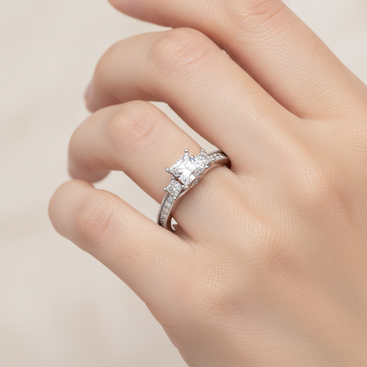 Charmed Solitaire Ring - Fourteen