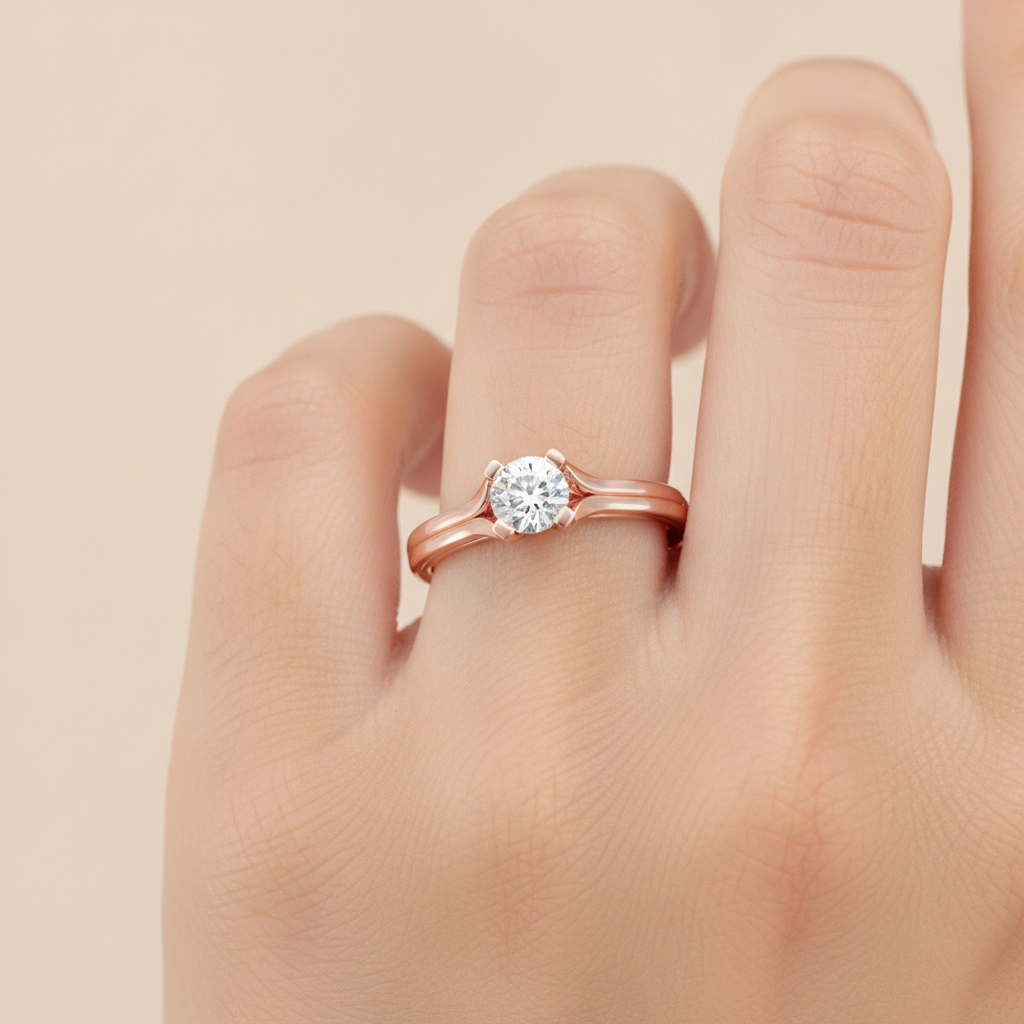 Atano Classic Solitaire Ring - Fourteen