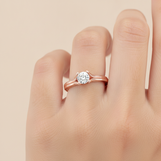 Atano Classic Solitaire Ring - Fourteen