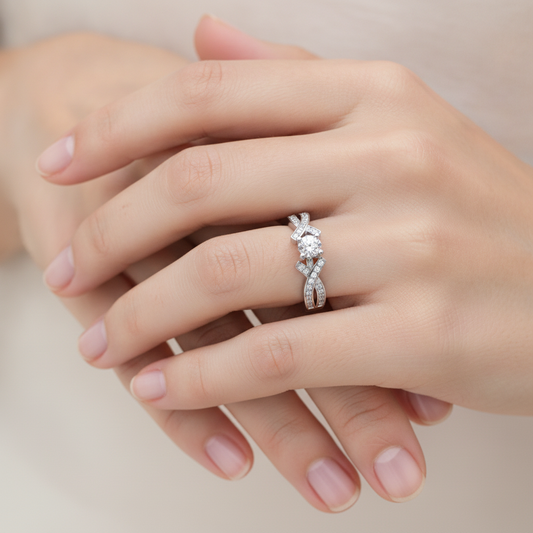 The Empathic Solitaire Ring - Fourteen