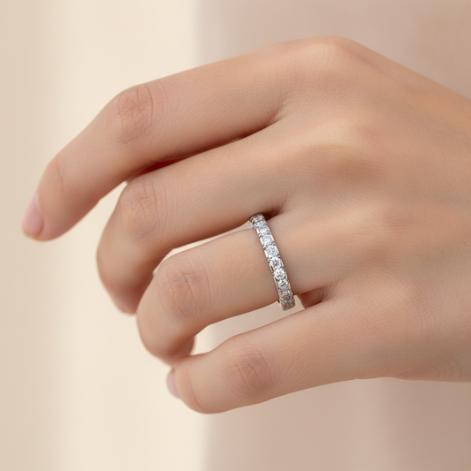 Keen Half Eternity Ring - Fourteen