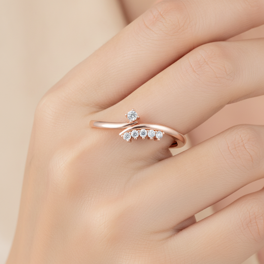Cersi Ring In 925 Sterling Silver - Fourteen