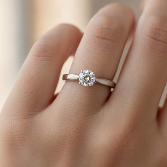 Super Classic Solitaire Ring - Fourteen