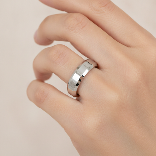 Perfect Men's Broad Band Ring - Fourteen