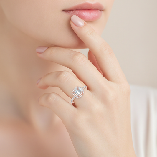 Splendour Halo Ring - Fifteen