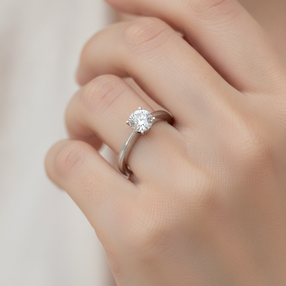 The Charming Solitaire Ring - Fourteen