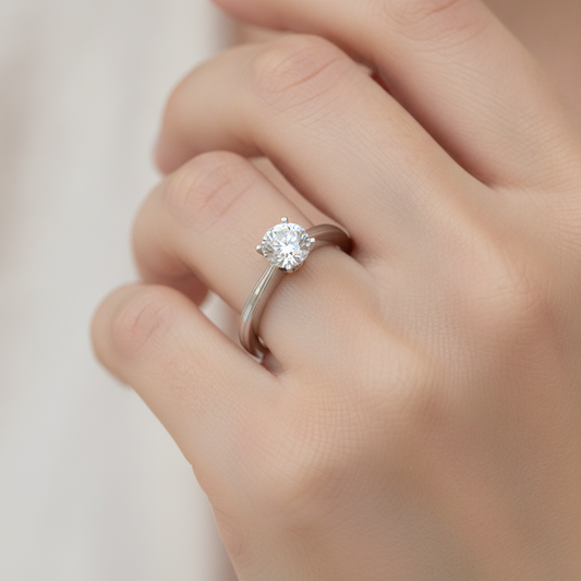 The Charming Solitaire Ring - Fourteen