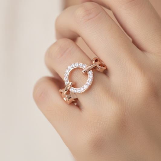 Adveta Classico Ring In 925 Sterling Silver - Fifteen