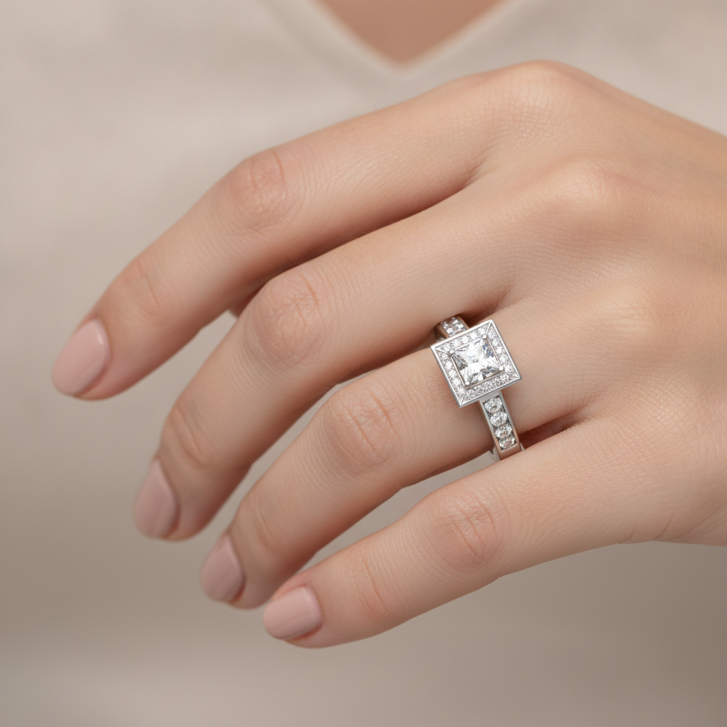 Tremne Diamond Engagement Ring - Fourteen