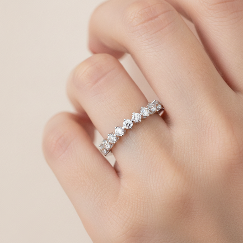 Lush Half Eternity Ring - Fourteen
