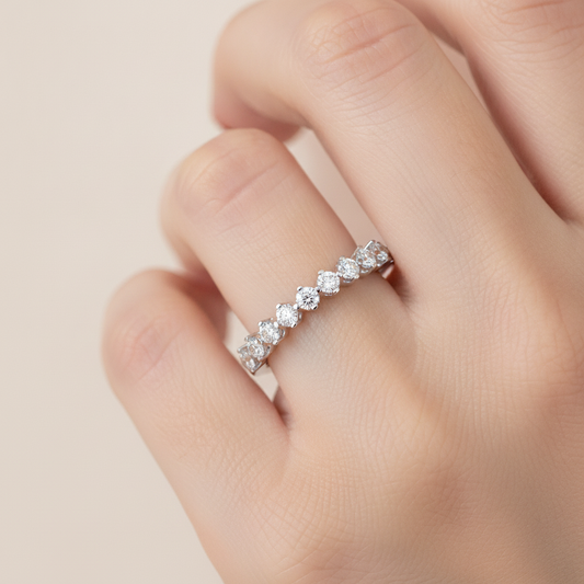 Lush Half Eternity Ring - Fourteen