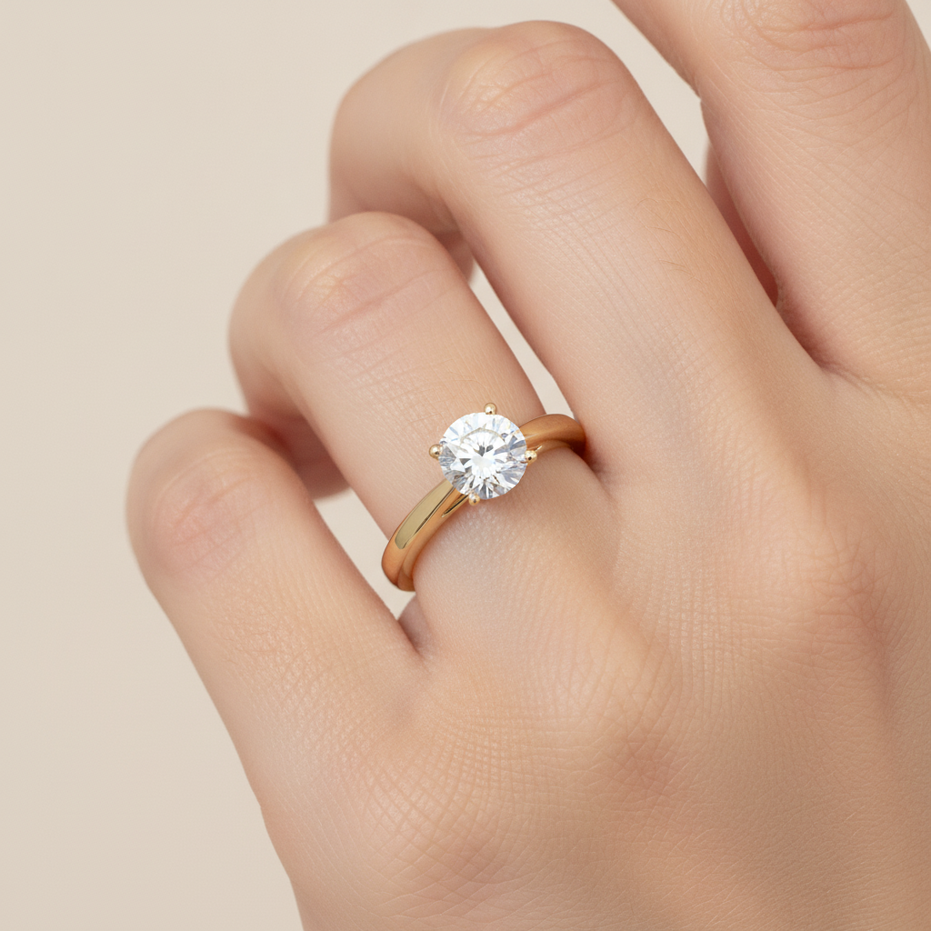 Offing Solitaire Ring - Fourteen