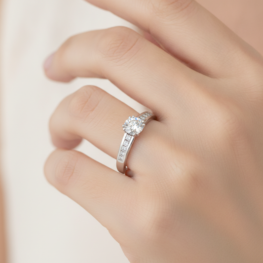 Bella Solitaire Ring - Fourteen