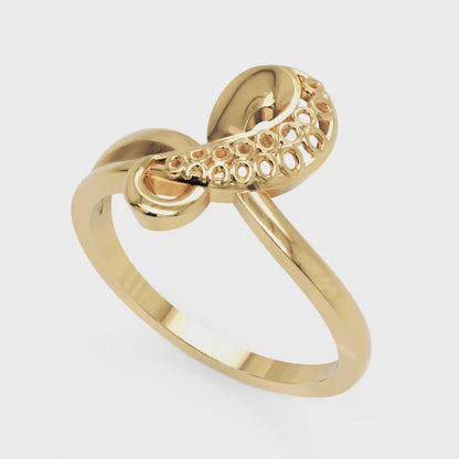 Octopus Tentacle Ring
